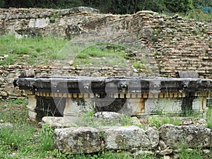 Nymphaion font - Ancient Olympia photo