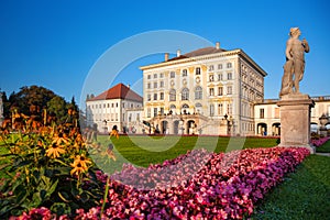 Nymphenburg castle in Munich, Germany