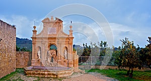 Nymphs fountain, Leonforte -