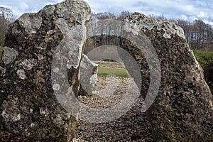 Nympsfield remains neolithic longbarrow england