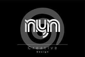 NYN Creative Unique Modern Letter Logo Design