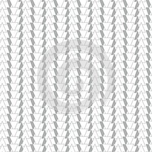 Triangular pattern,simple repeating geometric background, halftone monochrome vector graphic, isolated on white