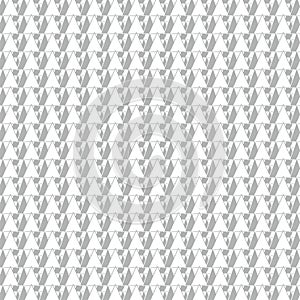 Triangular pattern,simple repeating geometric background, halftone monochrome vector graphic, isolated on white