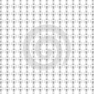 Triangular pattern,simple repeating geometric background, halftone monochrome vector graphic, isolated on white