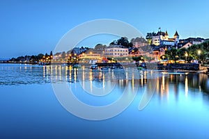 Nyon waterfront, Switzerland