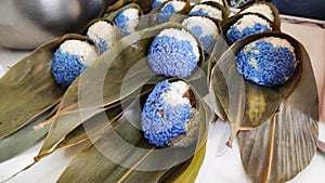 Nyonya glutinous rice dumplings