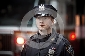 NYPD Police officer in NYC