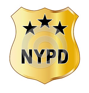 NYPD Spoof Law Enforcement Badge photo