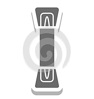 zip, tailor Isolated Vector Icon for Sewing and Tailoring