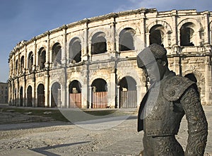 NÃ®mes (Nimes) roman Arena, France, Europe