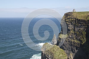 O' Briens Tower looks out over Atlantic Ocean