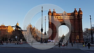 Arco de Triunfo Barcelona Spain