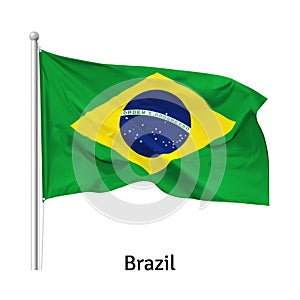 Flag of the Federative Republic of Brazil photo