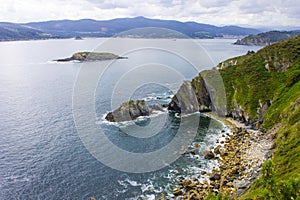 O FuciÃÂ±o do Porco, Galicia, Spain photo