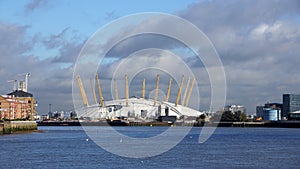 The O2 from Greenwich near London