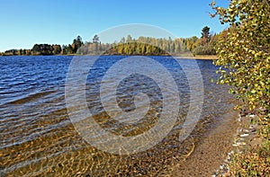 O'Leary Lake in northern Minnesota