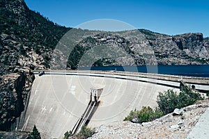 O `Shaughnessy Dam at Hetch Hetchy Reservoir photo