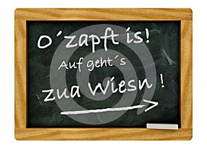 OÂ´zapft is!