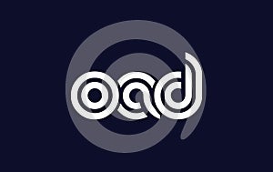 OAD Creative Unique Modern Letter Logo Design