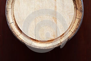 Oak Barrel Top