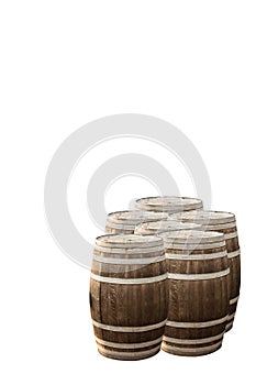 Oak barrels