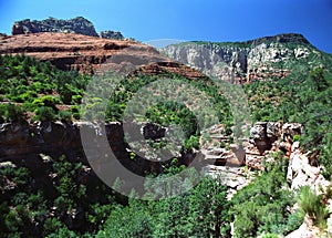 Oak Creek Canyon in Arizona