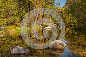 Oak Creek in Fall