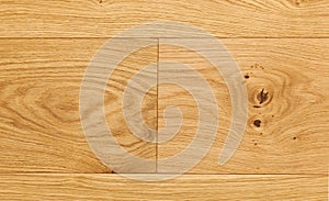 Oak parquet detail, joint between the planks without space