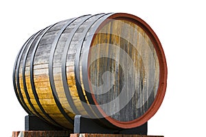 Oak wine barrel