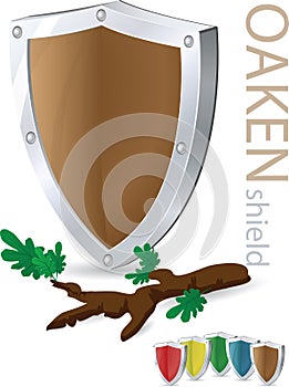 Oaken shield