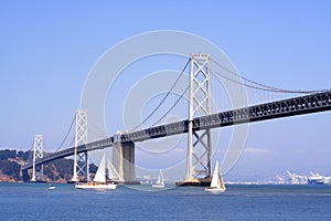 Oakland Bay Bridge in San Francisco