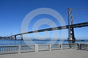 Oakland Bay Bridge. San Francisco, CA, USA