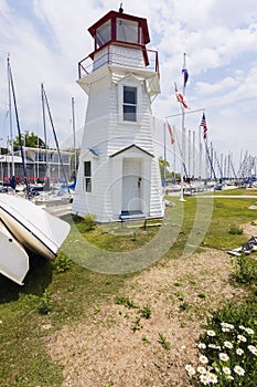 Oakville Lighthouse by Lake Ontario