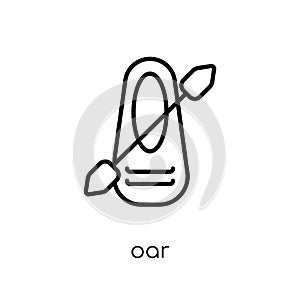 Oar icon from Camping collection.