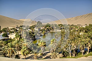 Oasis in Huacachina