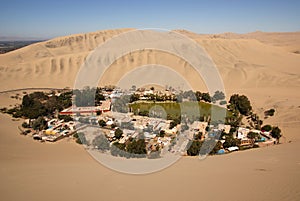 Oasis of Huacachina, Peru