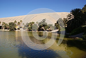 Oasis of Huacachina, Peru