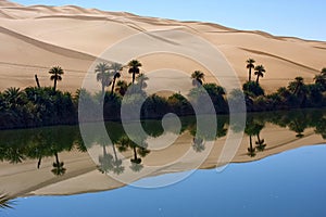 Oasis, Lake Gabron Libya