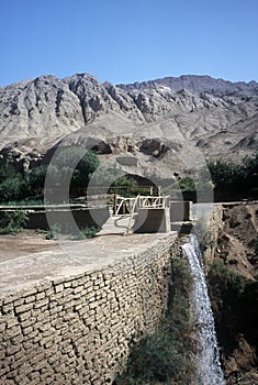 Oasis near Dunhuang,China