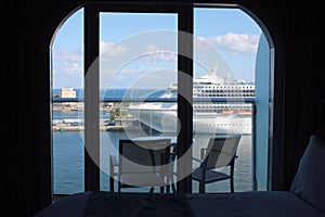 Oasis of the Seas Cruise Ship Balcony