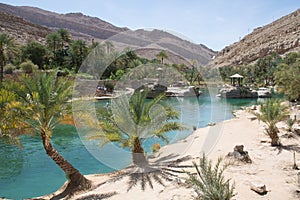 Wadi Bani Khalid in Oman photo