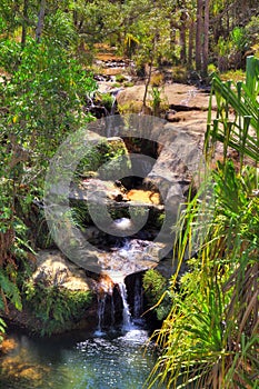 Oasis waterfall