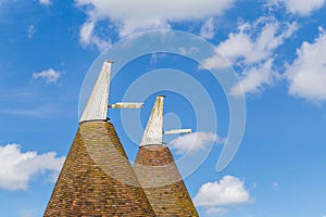 Oast house in Sussex, UK