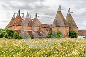 Oast Houses in the county of Kent