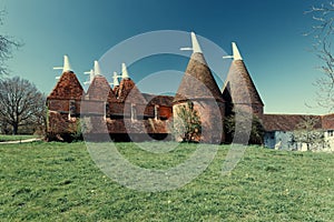Oast Houses in The Garden of England UK photo
