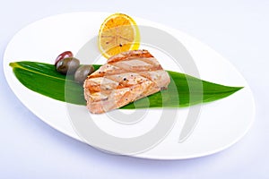 Oasted salmon photo