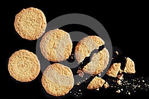 Oat biscuit cookies