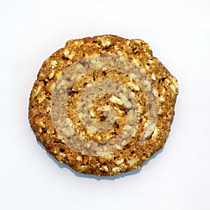 Oat & cinnamon cookie