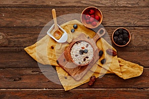 Oat flakes with berries, Tasty Muesli