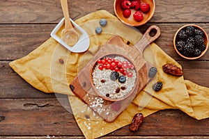 Oat flakes with berries, Tasty Muesli